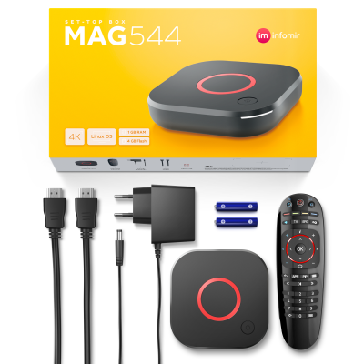 Стрімінговий медіаплеєр MAG544